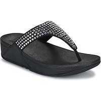 Fitflop Lulu Maxi-Crystal Toe-Post Sandal - Black