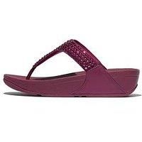 Fitflop LULU MAXI-CRYSTAL TOE-POST SANDALS