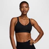 Nike Indy Medium-Support Women's Padded Adjustable Sports Bra - Black - Polyester/Elastane