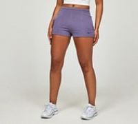 Nike Womens Chill Terry Short - Purple - Size XS