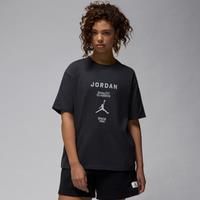 Jordan Womens Girlfriend GFX T-Shirt - Black - Size L