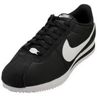 Nike Men/'s Cortez Txt Sneaker, Black/White, 12 UK