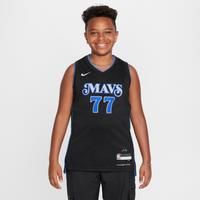Luka Don£i£ Dallas Mavericks 2023/24 City Edition Older Kids' Nike Dri-FIT NBA Swingman Jersey - Black - Polyester