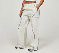 Nike Womens Street High-Rise Woven Pant - Beige - Size S