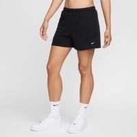 Nike Women/'s Chll Ft Mr 4In Shorts, Black/Sail, L