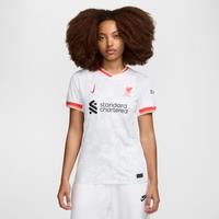 Liverpool F.C. 2024/25 Stadium Third Women's Nike Dri-FIT Football Replica Shirt - White - Polyester