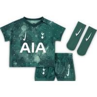 Tottenham Hotspur 2024/25 Stadium Third Baby/Toddler Nike Football Replica Three-Piece Kit - Green - Polyester