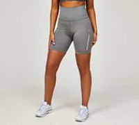 Nike Women's High-Waisted Biker Short - Grey - Size XS