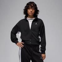 Nike Jordan Women's Knit Jacket - Black - Polyester/Elastane