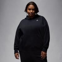 Nike Jordan Brooklyn Fleece Women's Pullover Hoodie - Black - Cotton/Polyester