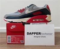 Nike Men/'s Air Max 90 Sneaker, Lt Smoke Grey/Phanto, 7.5 UK