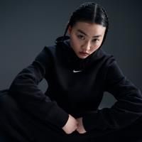 Nike Sportswear Phoenix Fleece Women's Pullover Hoodie - Black - Cotton/Polyester