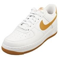 Nike Air Force 1 07 Next Nature Womens Fashion Trainers in White Flax - 3 UK