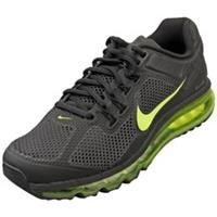 Nike Air Max 2013 Mens Fashion Trainers in Black Green - 9 UK
