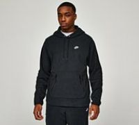 Nike Club Winterised Polar Hoodie - Black - Size L