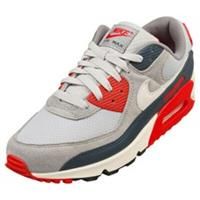 Nike Men/'s Air Max 90 Sneaker, Lt Smoke Grey/Phanto, 8 UK