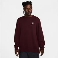 Nike Club Men's Crew-Neck Jumper - Red - Cotton