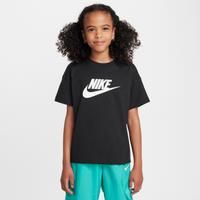 Nike Sportswear Older Kids' (Girls') T-Shirt - Black - Cotton