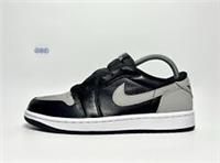 Mens Nike Air Jordan 1 Low Premium Retro OG Shadow Grey Black UK Size 6 EUR 40