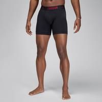 Nike Jordan Men's Flight Cotton Core Boxer Briefs (3-Pack) - Black - Cotton