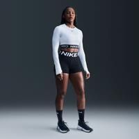 Nike Pro Sculpt Women's High-Waisted 7.5cm (approx.) Biker Shorts - Black - Polyester/Elastane