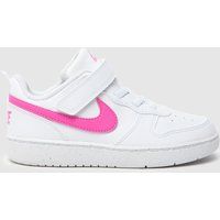 Nike white court borough low recraft Girls Toddler trainers