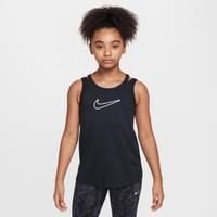 Nike One Classic Older Kids' (Girls') Dri-FIT Tank Top - Black - Polyester