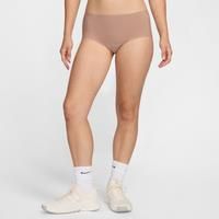 Nike Leak Protection: Period Women's Boyshort Underwear - Brown - Polyester/Elastane