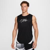 Nike Icon Men's Dri-FIT Basketball Jersey - Black - Polyester