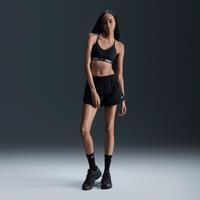 Nike Windrunner Women's Mid-Rise 5cm (approx.) Woven Shorts - Black - Nylon