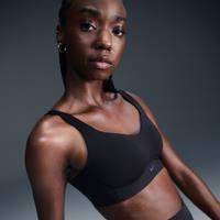 Nike Alate High-Support Women's Padded Convertible Sports Bra - Black - Polyester/Elastane