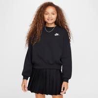 Nike G NSW Club FLC Bxy CRW Lbr Top Girl (Pack of 1) Black/White