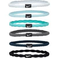 Nike Flex Hair Bands (6 Pack) - White