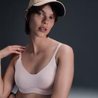 Nike Alate Minimalist Women's Light-Support Padded Convertible Sports Bra - Brown - Polyester/Elastane