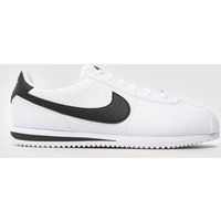 Nike white & black cortez Youth trainers