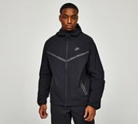 Nike Tech Woven Windrunner Full Zip Hoodie - Black - Size M