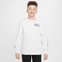 Team 31 Standard Issue Older Kids' Nike Dri-FIT NBA Crew-Neck Top - White - Cotton/Polyester