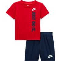 Nike Sportswear Baby (1224M) French Terry Shorts Set - Blue - Cotton