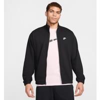 Nike Club FQ3426-010 Men/'s Cardigan, Black/White, 2XL