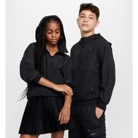 Nike Sportswear City Utility EasyOn Older Kids' Half-Zip Fleece Hoodie - Black - Polyester