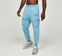 Nike Swoosh Air Fleece Cargo Jogger - Blue - Size XL