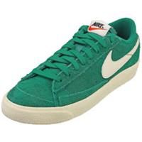 Nike Nike Blazer Low 77 Womens Fashion Trainers in Green White - 6.5 UK
