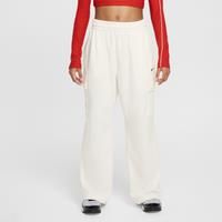 Nike Sportswear Girls' Dri-FIT Oversized Fleece Trousers - White - Cotton/Polyester