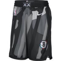 Brooklyn Nets 2024/25 City Edition Men's Nike Dri-FIT NBA Swingman Shorts - Grey - Polyester