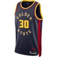 Stephen Curry Golden State Warriors 2024/25 City Edition Men's Nike Dri-FIT NBA Swingman Jersey - Blue - Polyester
