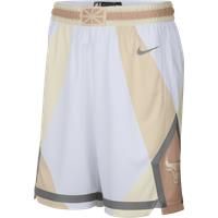 Chicago Bulls 2024/25 City Edition Men's Nike Dri-FIT NBA Swingman Shorts - White - Polyester