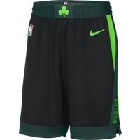 Boston Celtics 2024/25 City Edition Men's Nike Dri-FIT NBA Swingman Shorts - Black - Polyester