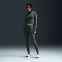 Nike Zenvy Women's Gentle-Support High-Waisted Full-Length Leggings - Green - Recycled Nylon Minimum