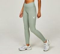 Nike Fast Women/'s Mid Rise 7/8 Running Leggings, Jade Horizon/Light Silver, FV6682-370, S