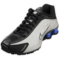 Nike Shox R4 Womens Fashion Trainers in Black Silver - 5.5 UK